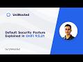 UniFi 9.5.21: Default Security Posture Explained + Demo