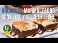 🍫 Brownies Marmoleados con Queso y Dulce de Leche 🐄 | Cocina Fresca