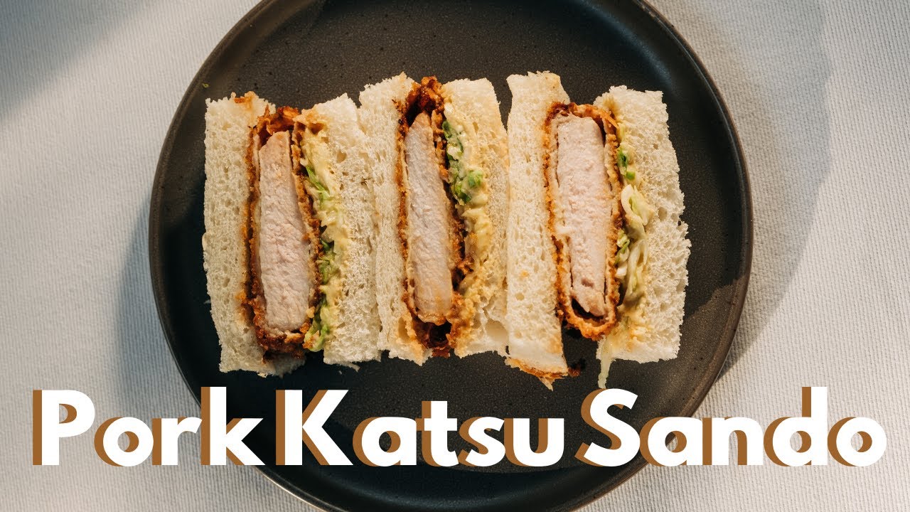 Pork Katsu Sando Casual Gastronomy YouTube
