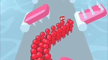 Runner Pusher - All Levels Gameplay Android, iOS