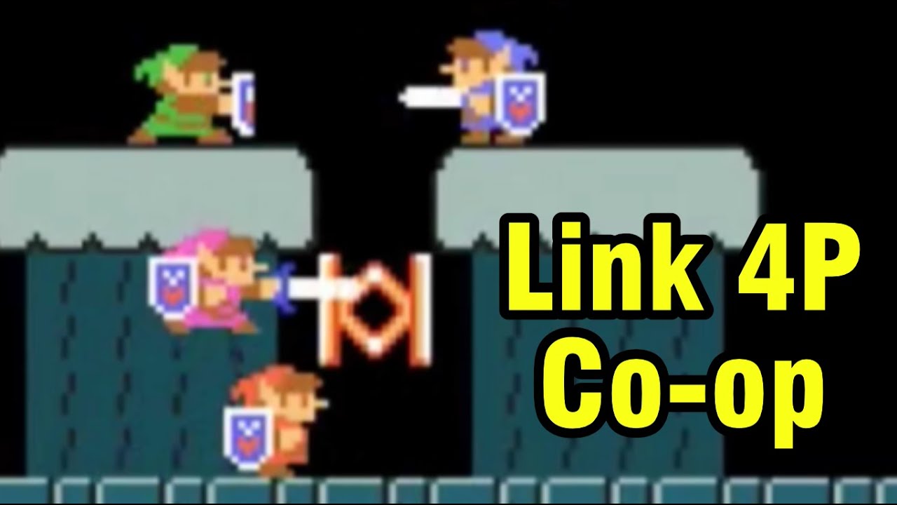 Super Mario Maker 2 Master Sword co-op - YouTube