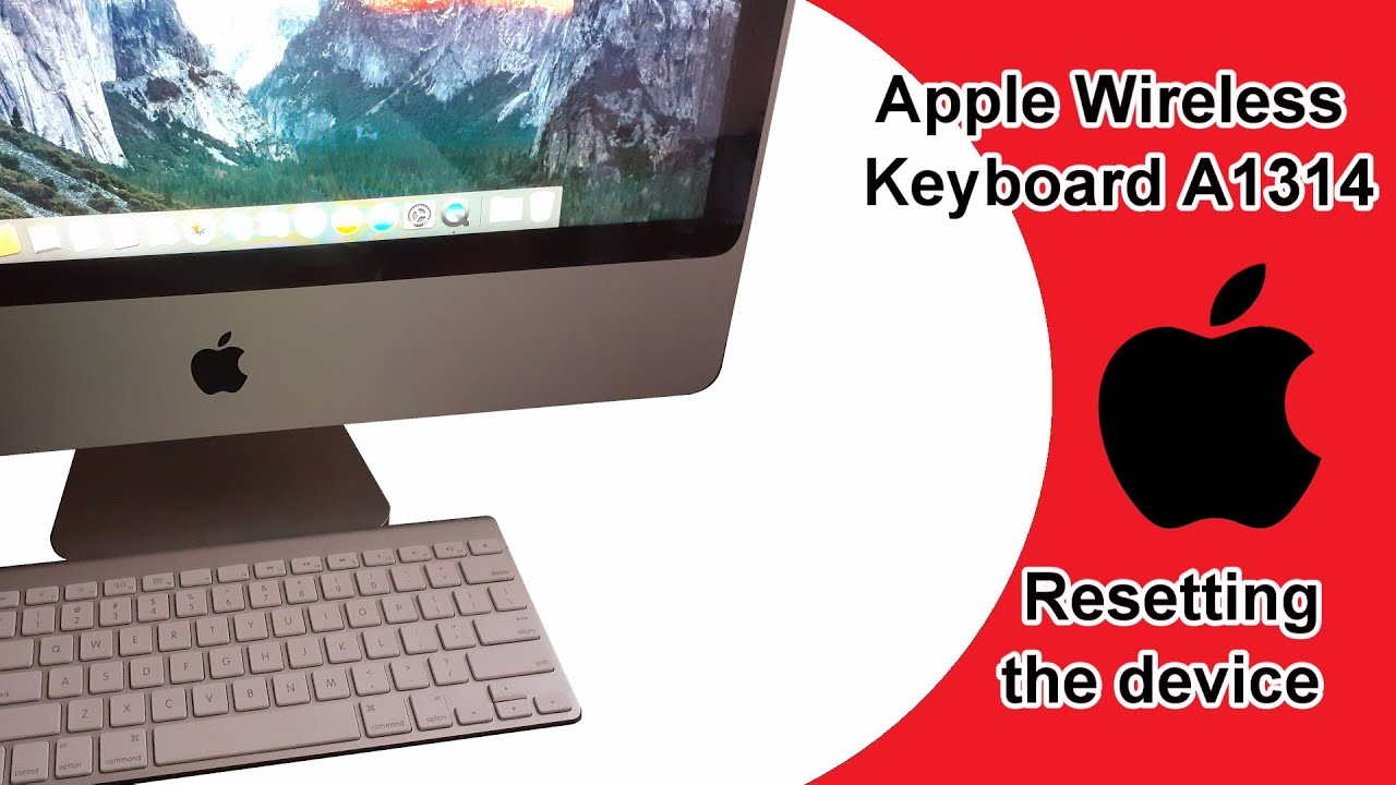 Apple Wireless Keyboard - How to reset Bluetooth Connection