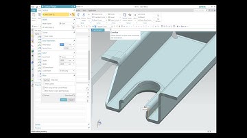 Base section sheet metal commands nx 2207