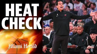 Heat Check Podcast: Reason for concern after Heat’s Game 5 loss vs. Knicks?