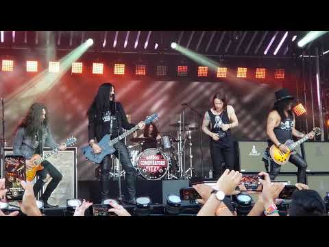 "Call of the Wild" Slash ft. Myles Kennedy n the Conspirators NEW SONG on Jimmy Kimmel LIVE! 9/12/18