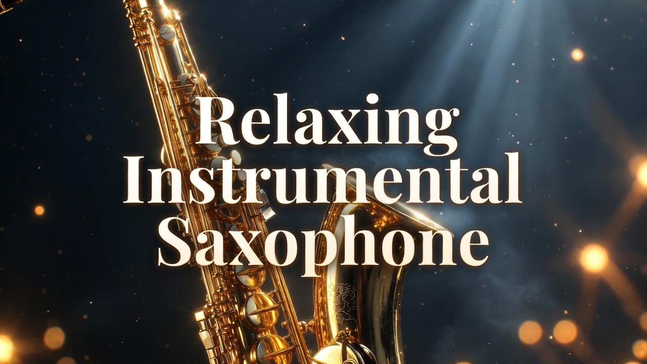 Relaxing Instrumental Saxophone 🎷 | Smooth Jazz Music for Calm, Study & Night Vibes