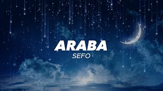 Sefo - ARABA(Sözleri/Lyrics) Şarkı Sözleri 🎶