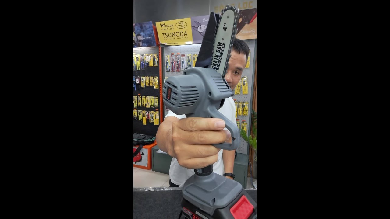 Máy cưa xích mini Kaizen Kaizen KZ-HS125 giá rẻ cho gia đình