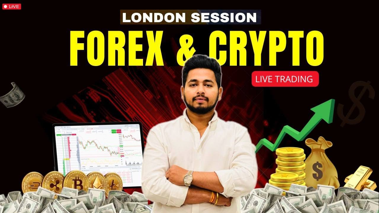 LIVE FOREX TRADING | LONDON SESSION | GOLD / BTC TRADING | FOREX HINDI ...