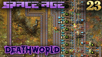 Flawless Gleba Science - Space Age  Deathworld (Factorio), Ep 23