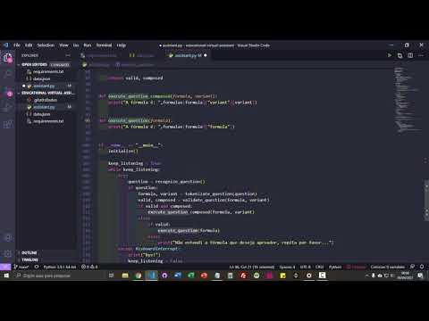 Assistente Virtual Educacional com Python