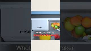 LG Home Ice Solution | Slim SpacePlus™ Ice Design Saves Fridge Storage Space