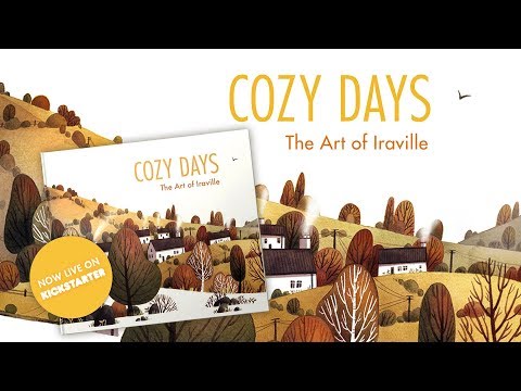 Cozy Days – The Art of Iraville (my new artbook)!