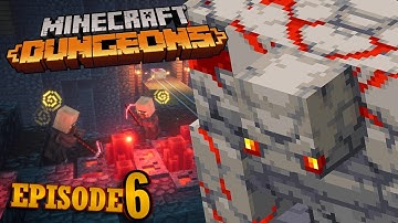 Minecraft Dungeons - Redstone Mines! Redstone Golem Boss Fight! | Episode 6