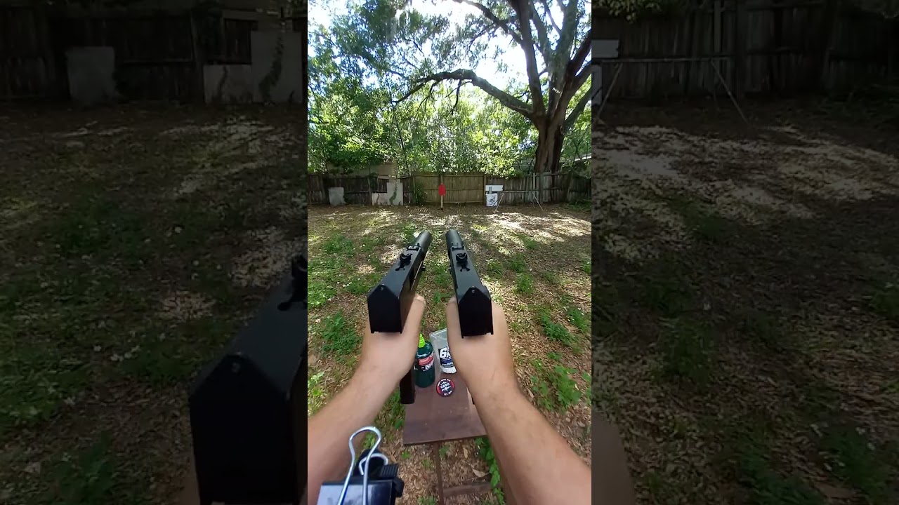 Mac11 X2 fullauto😮100 rounds🔥3 seconds😎