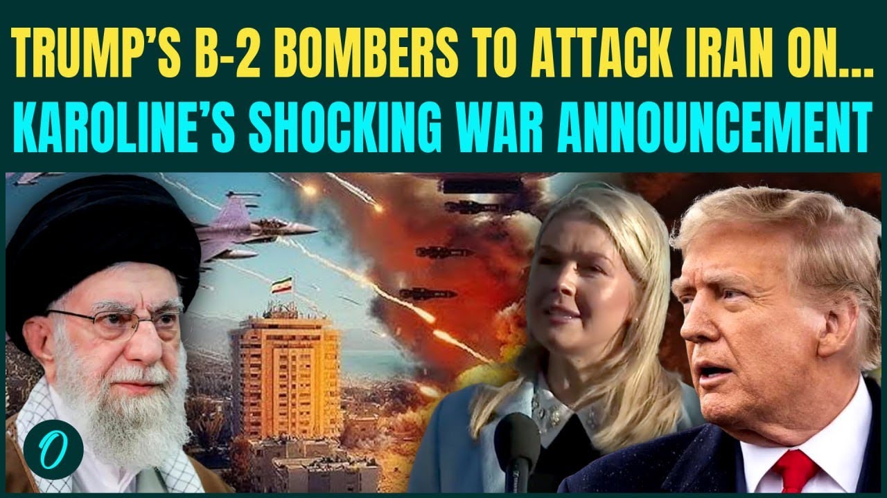 U.S Iran War BREAKING: Trump to FORCEFULLY Oust Khamenei? Karoline Leavitt REVEALS Iran Attack Date