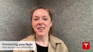 Connecting your Tesla to WeaveGrid (1:48 mins) screenshot 5
