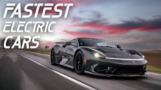 TOP 10 FASTEST ELECTRIC CARS (2023  2024)