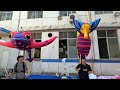 Illuminated Air Sculptures Inflatable Seahorse For Parade Decoration Illuminated Air Sculptures Inflatable Seahorse For Parade Decoration