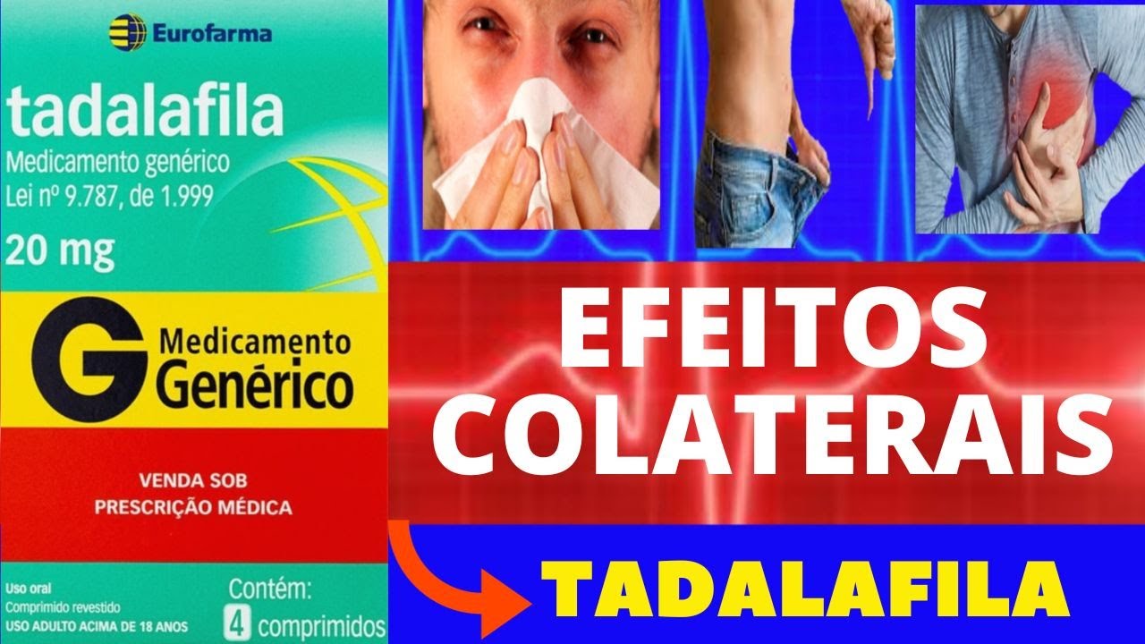 TADALAFILA - EFEITOS COLATERAIS DA TADALAFILA - QUAL A SOLUÇÃO ...