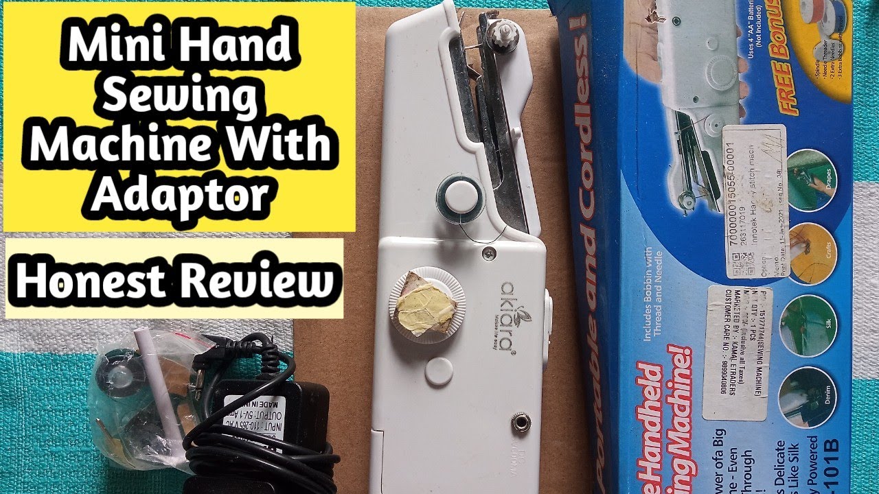 Best Stapler Sewing Machine Unboxing & Review for quick repair