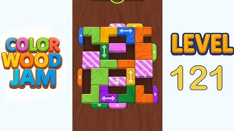 Color Wood Jam Level 121 Walkthrough Solution