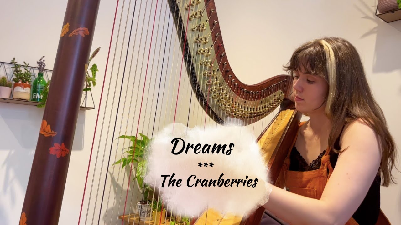 Dreams - The Cranberries (Harp Cover)