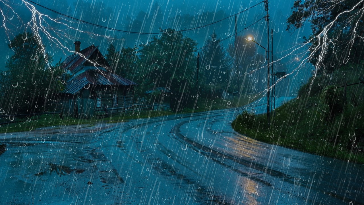Sonido de Lluvia para Dormir Profundamente y Relajarse en 5 Minutos ...
