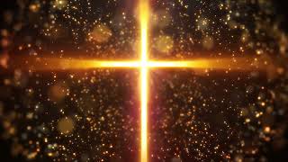Glorious Golden Cross: A Captivating 4K Looping Video