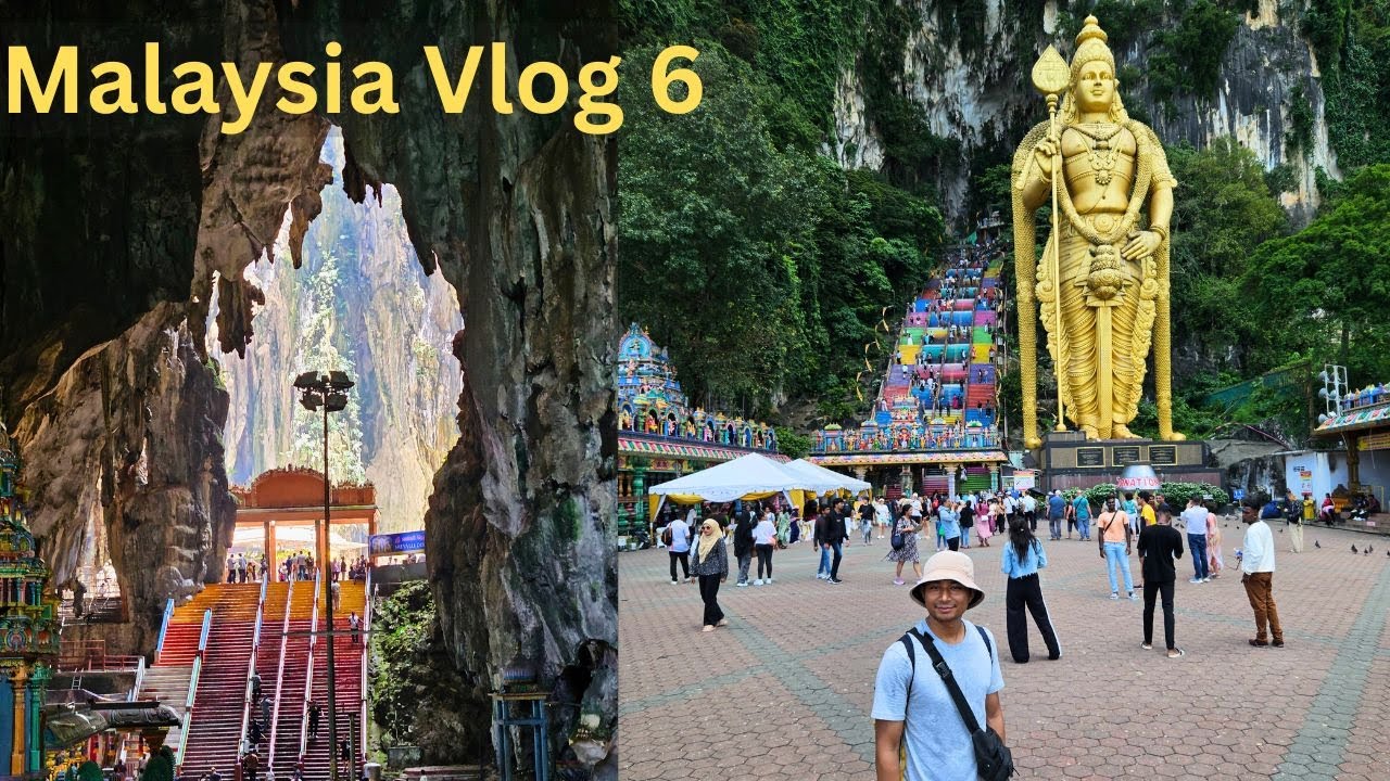 Exploring Batu Caves Malaysia | Traveling Solo in Kuala Lumpur