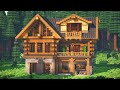 How to Build the Ultimate Spruce Mansion + Interior in Minecraft • Tutorial