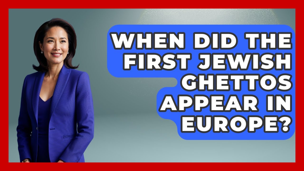 When Did the First Jewish Ghettos Appear in Europe? - Remember The Holocaust