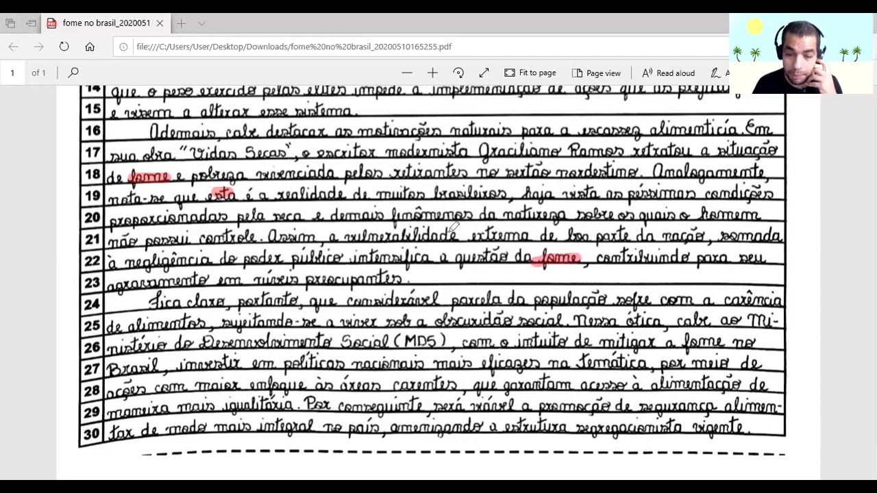 Como Acabar Com A Fome No