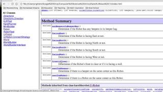 Extending Robot Class