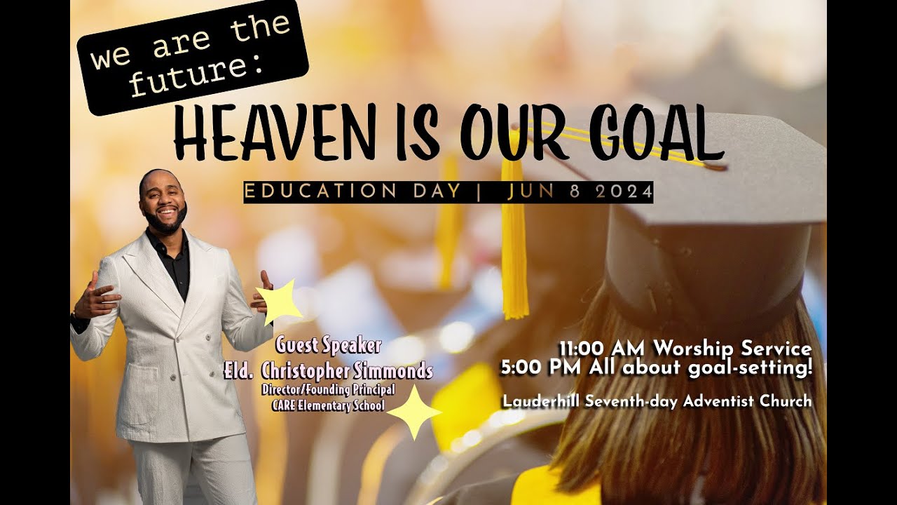 Lauderhill Live Worship Service - Education Day - Principal Christopher ...