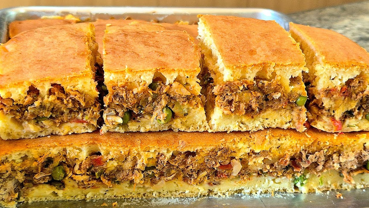Essa RECEITA de TORTA DE SARDINHA vai se tornar o seu LANCHE PREFERIDO só façam