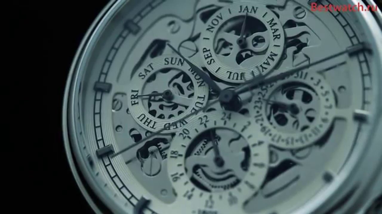 Механические часы с автоподзаводом  Earnshaw ES-8043-11