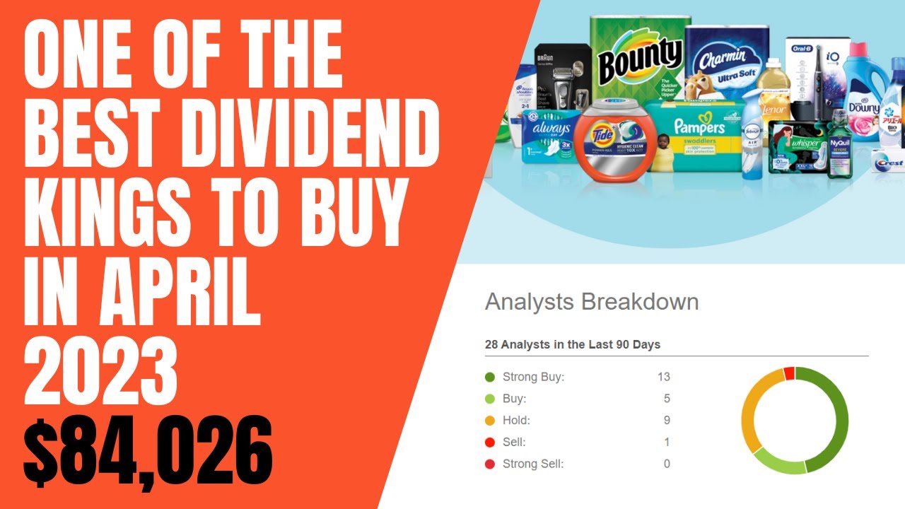One Of The Best Dividend Kings To Buy In April 2023 Passive