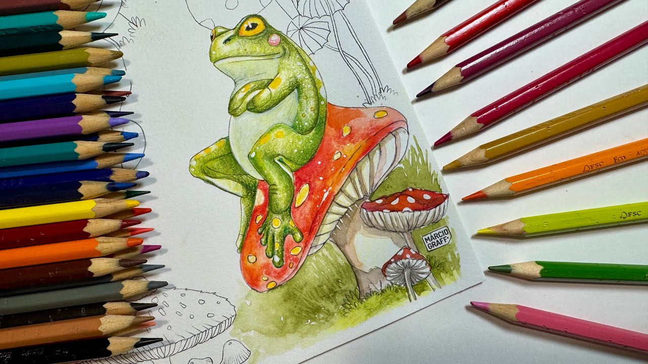 Pintura Pág Livro de colorir Fantasia Mini (link na descrição)