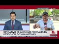 DEA y DPS ejecutan cateo en viviendas de San Antonio; hay 2 detenidos