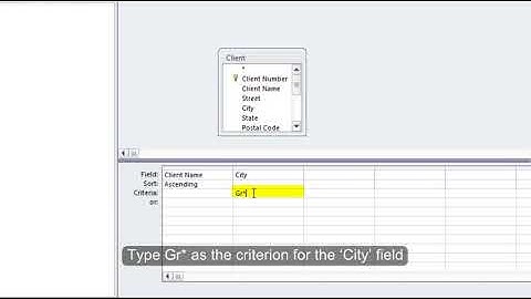 Microsoft Access: How to Use Advanced Filter/Sort to Filter Records
