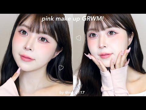 【春メイク】サロン級激盛れデートピンクメイク💕新作アイテム大量にご紹介🫧