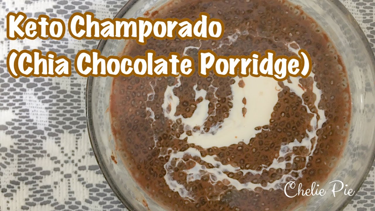 How to Make Keto Champorado Chia Chocolate Porridge Pinoy Keto