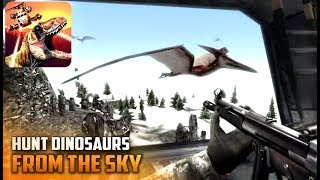 DINO GUNSHIP: Airborne Hunter | simulation game by App Holdings | Android Gameplay HD screenshot 2