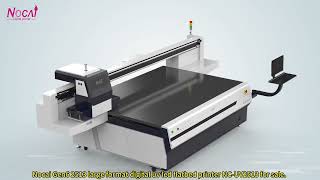Nocai Gen6 2513 large format digital uv led flatbed printer NC-UV2513 for sale.