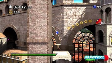 Sonic Generations - Project Unleashed - Rooftop Run Act 1 [60FPS]