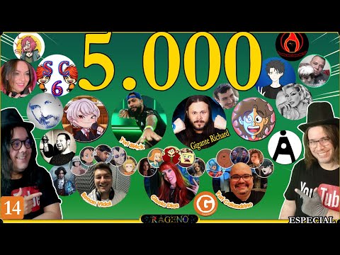 Super Especial dos 5000 Inscritos │ Bastidores Rágeno