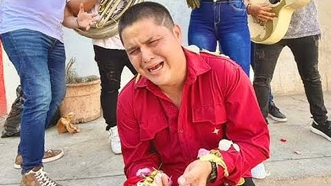 Walter brings him a serenade and this is how they greet him after the Maza Clan Prank 😱