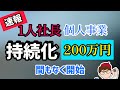 速報・持続化補助金2024・個人事業・1人社長・中小企業も小規模事業者200万円・50万円・250万円【中小企業診断士YouTuber マキノヤ先生】1645回