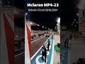 Mclaren23  bahrain circuit february 2024